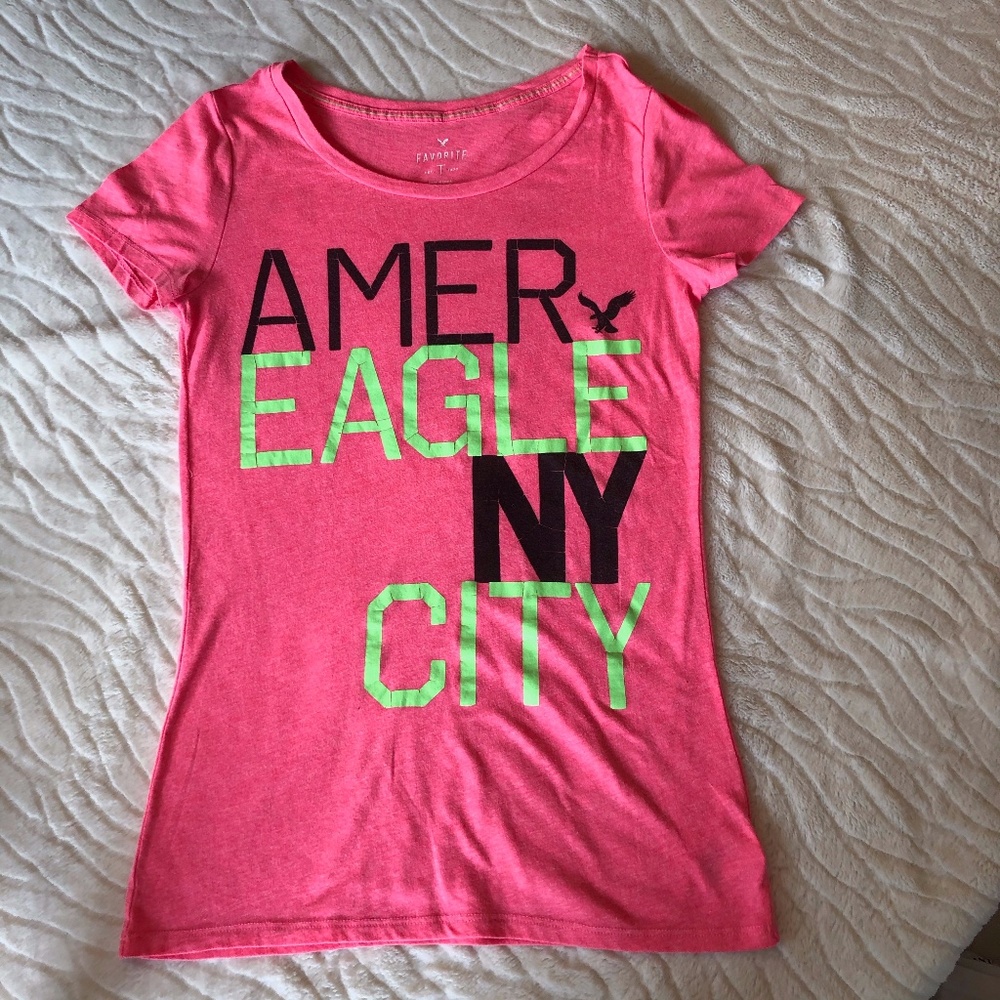 American Eagle Outfitters, Pink Tee, Size S